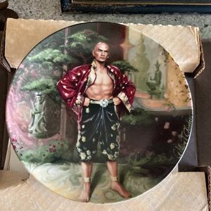 Edwin M. Knowles Vintage Collectible Plate "A Puzzlement"
